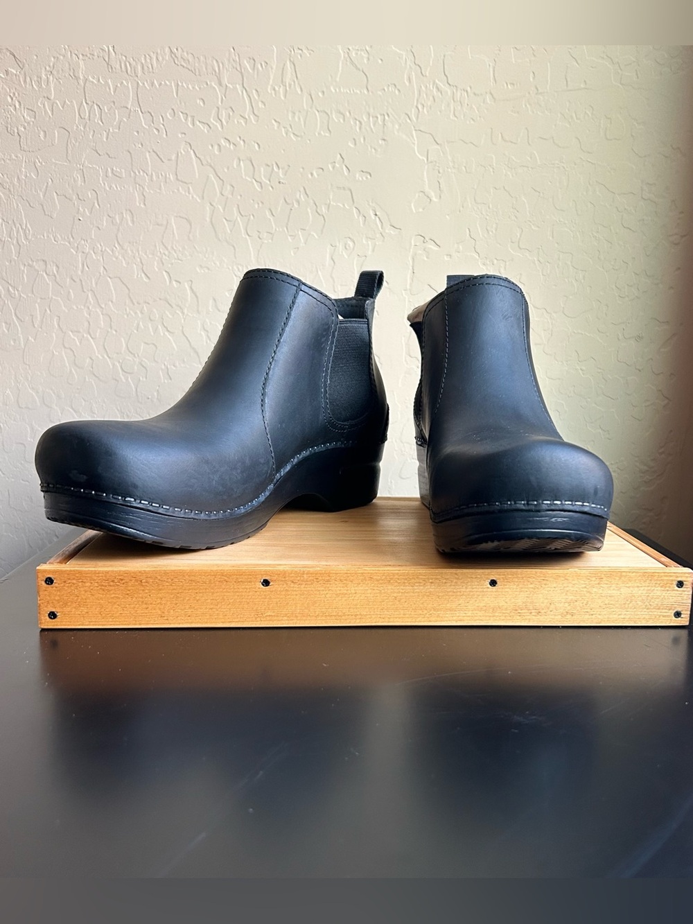 Black Dansko Frankie Chelsea Boots